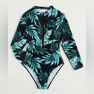 Shein | rashgard long sleeves swimsuit size small